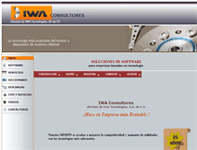 Tablet Screenshot of iwaconsultores.com